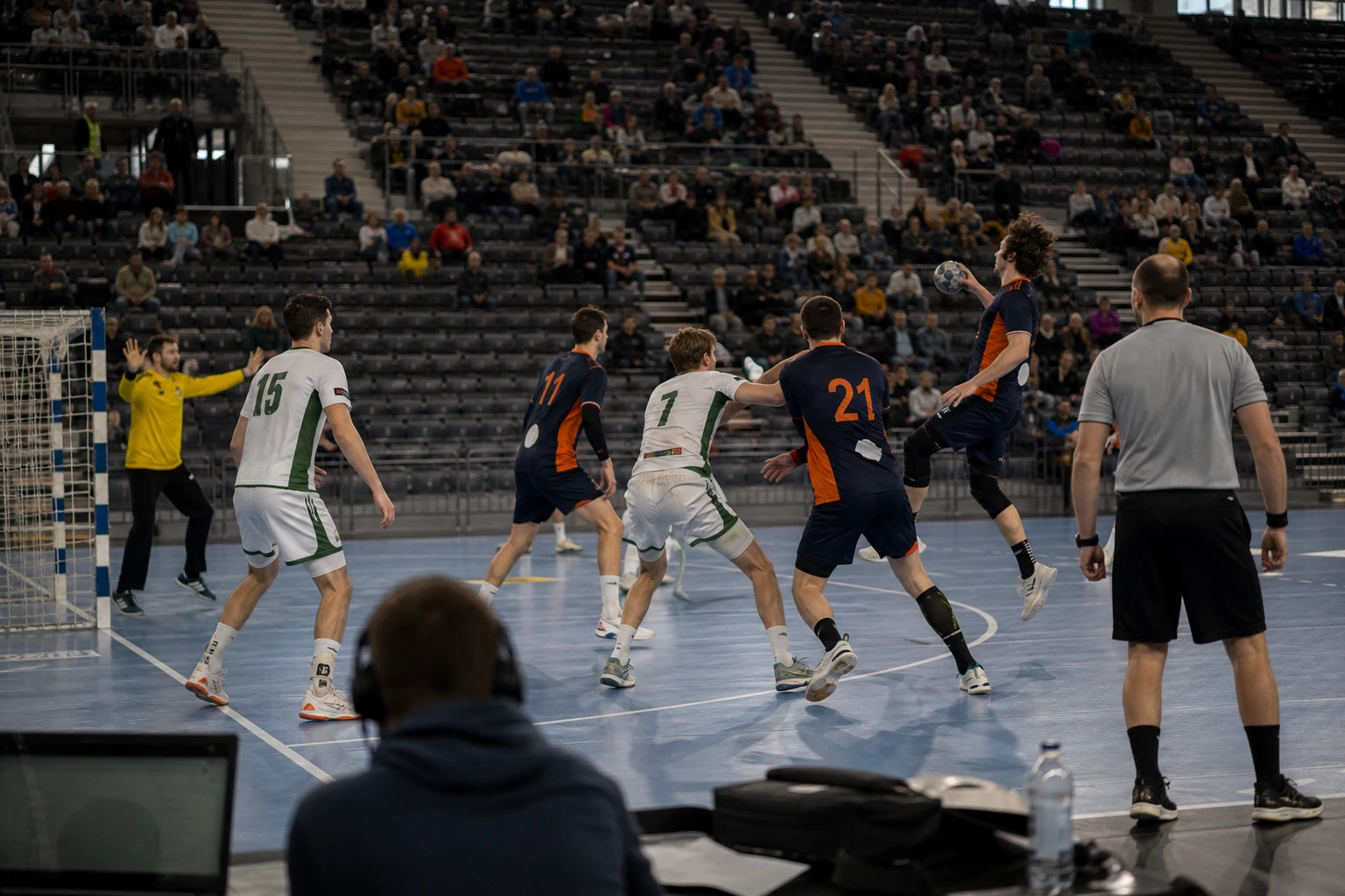 Stor skandinavisk inomhusarena för handboll EM.
