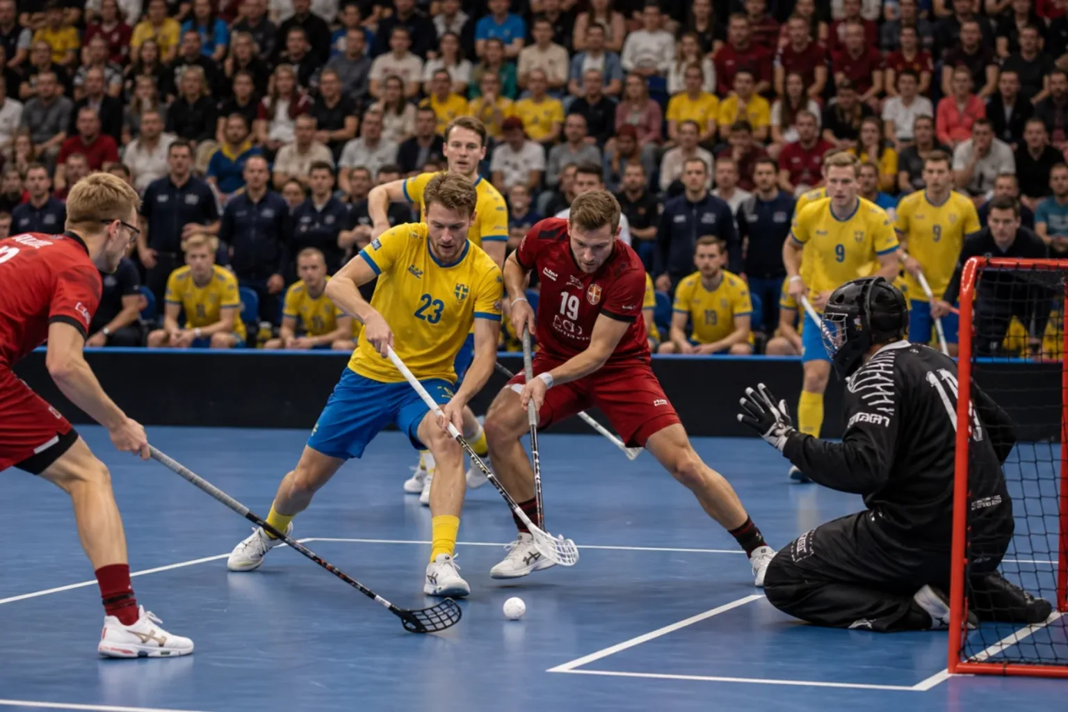 Innebandy under ett mästerskap
