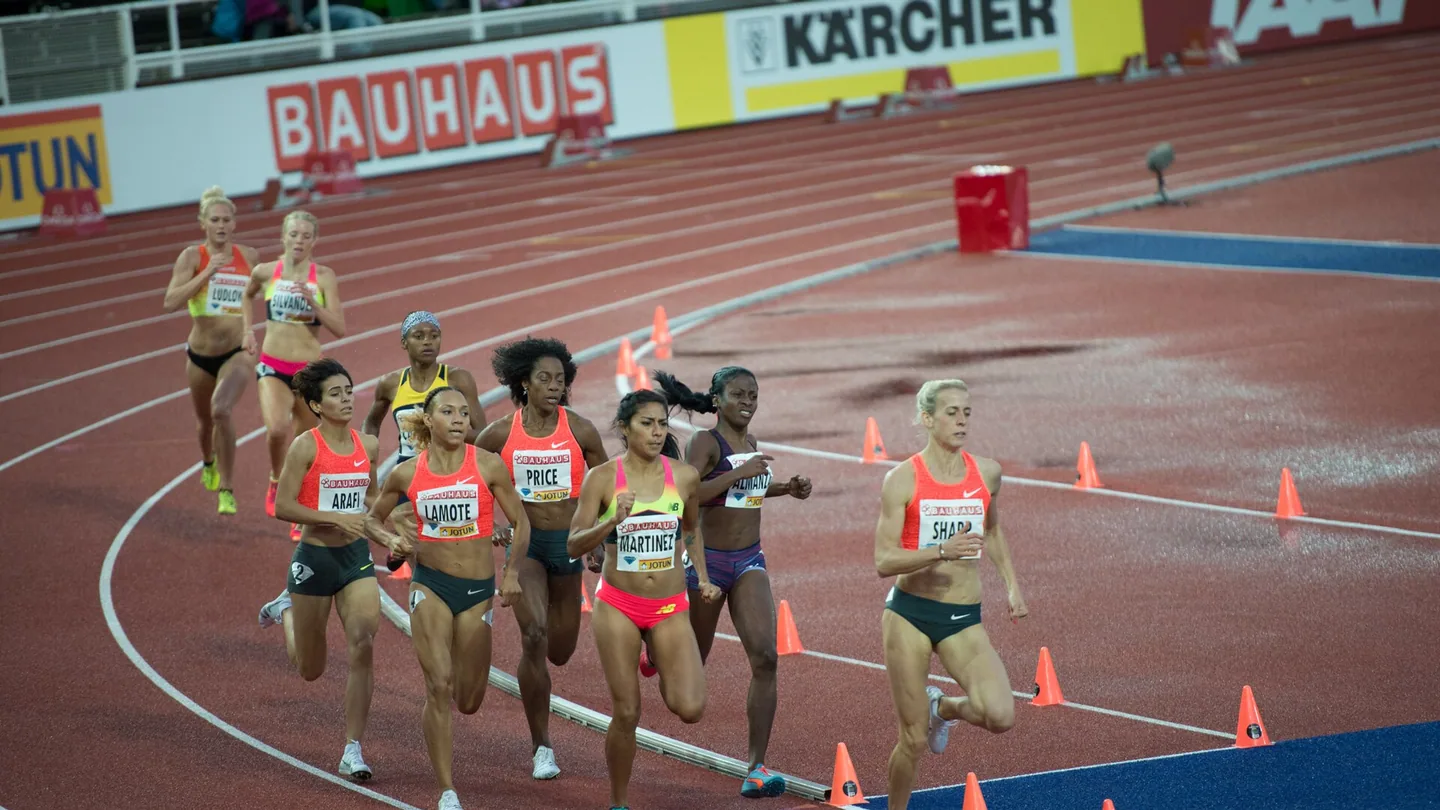 Diamond League-tävlingen Bauhaus-galan på Stockholms stadion 2015.
